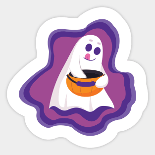 Happy and aswome Halloween Sticker